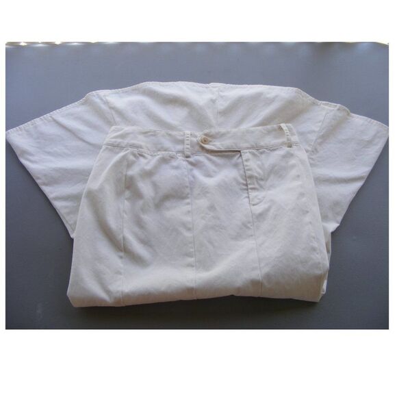 RALPH LAUREN Skirt, Girls 7/25.5" Waist, Mermaid, Off-White, Cotton, Tiny Pocket - Picture 8 of 11